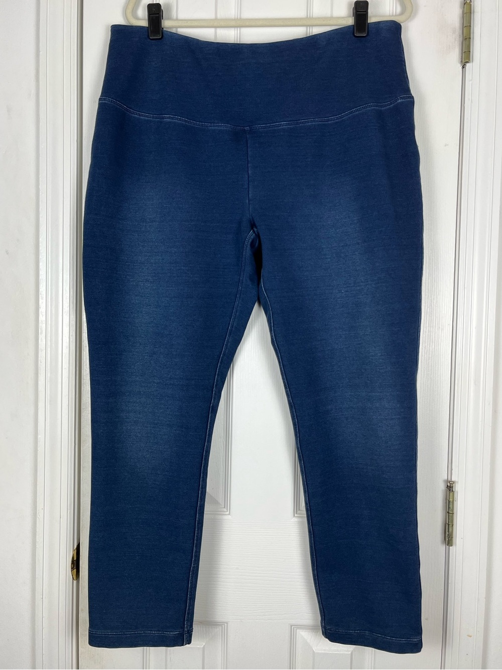 Chico’s Zenergy So Slimming Blue Indigo Pull On Stretch Jegging Legging Pant